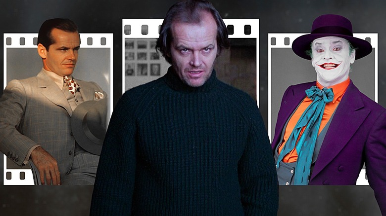 Jack Nicholson in his different roles