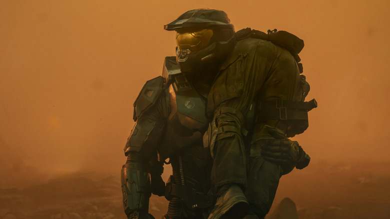 Master Chief carrying person