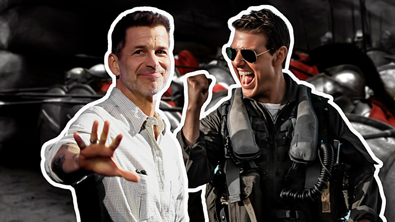 Zack Snyder and Maverick composite
