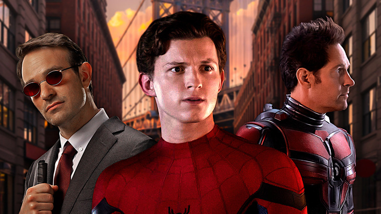 Spider-Man with Daredevil and Ant-Man