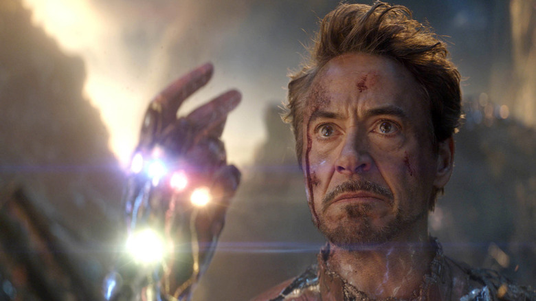 Tony Stark snaps