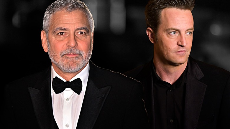 George Clooney Matthew Perry composite