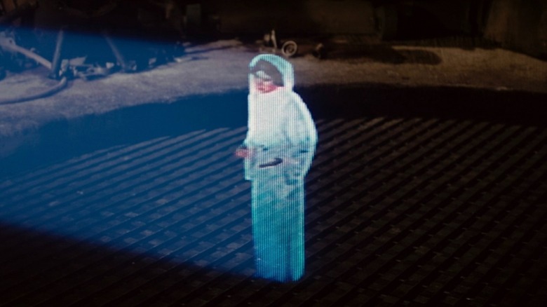 Princess Leia hologram talking
