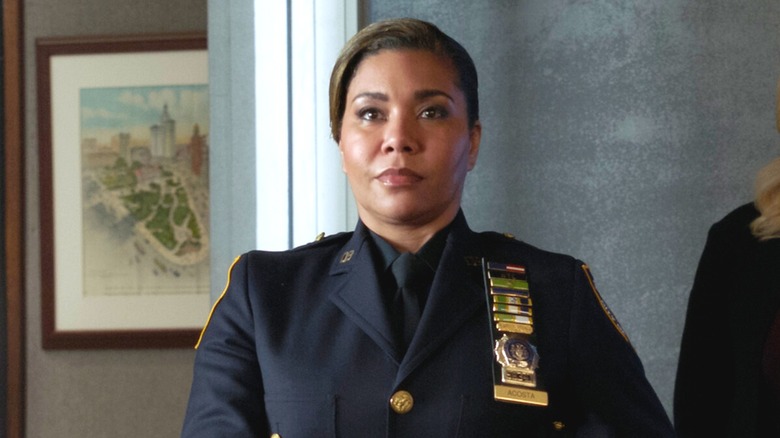 Laura Acosta in uniform