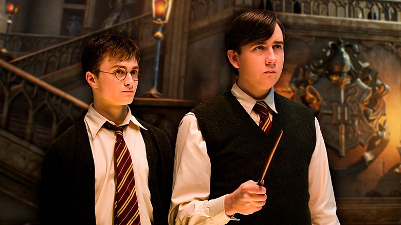 Harry and Neville wands