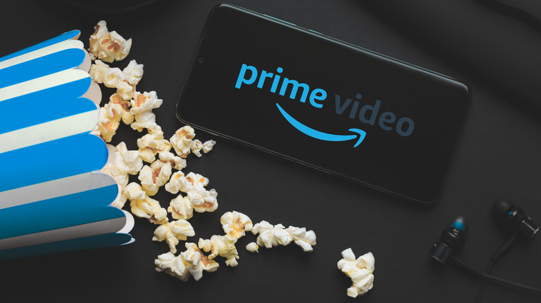 Phone with Prime Video logo